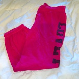 VS pink sweats
